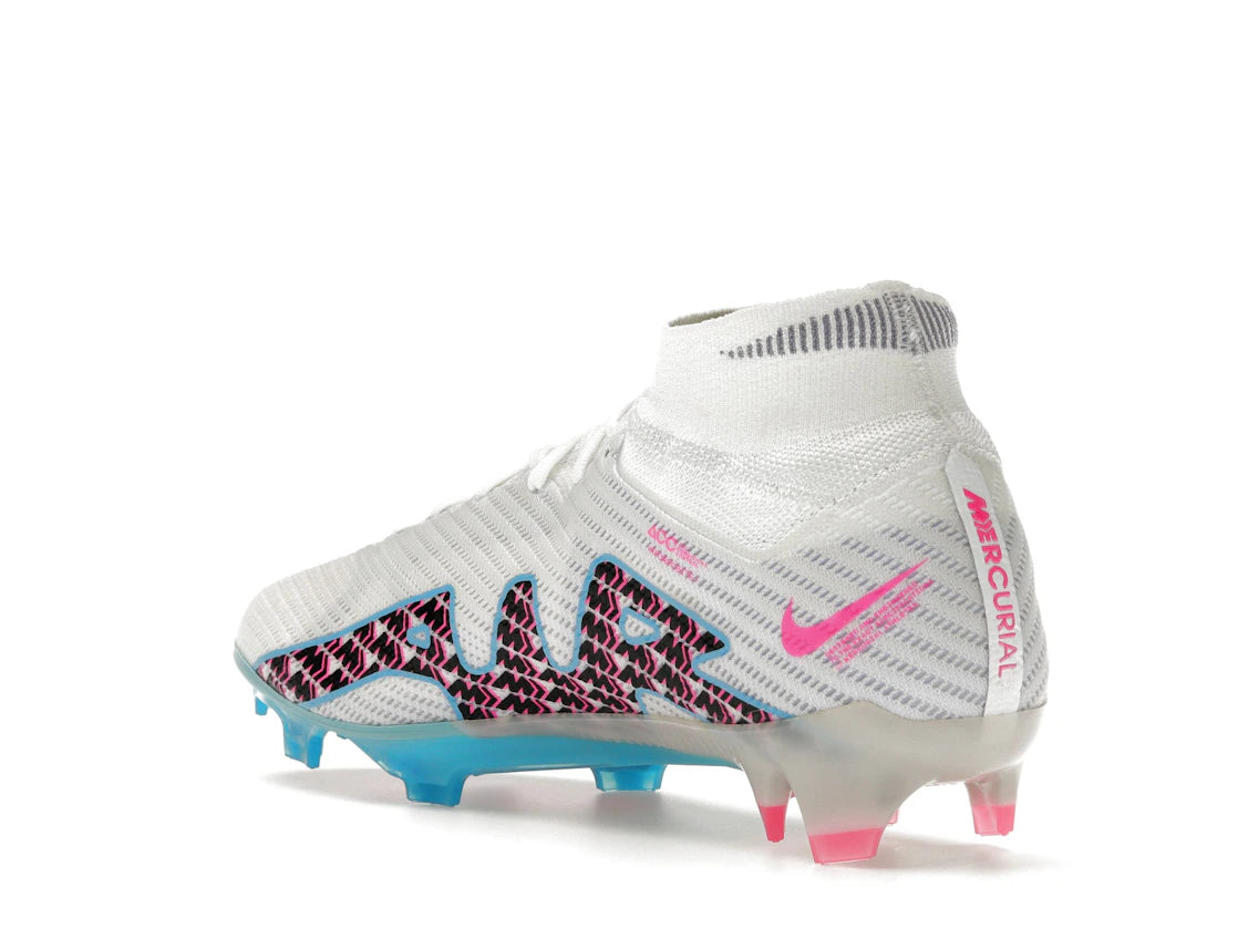 Nike Zoom Superfly 9 Elite FG Blast Pack Baltic Blue - vue secondaire B