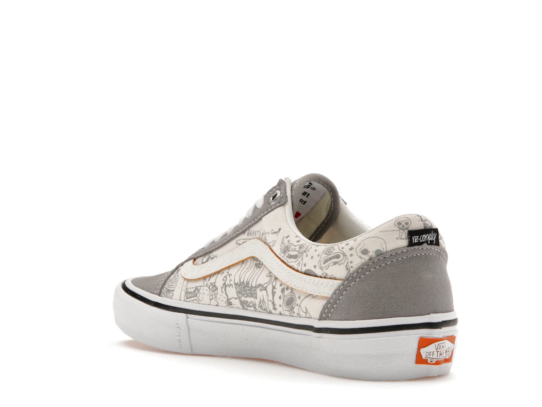 Vans Old Skool Pro No Comply Daniel Johnston - vue secondaire B