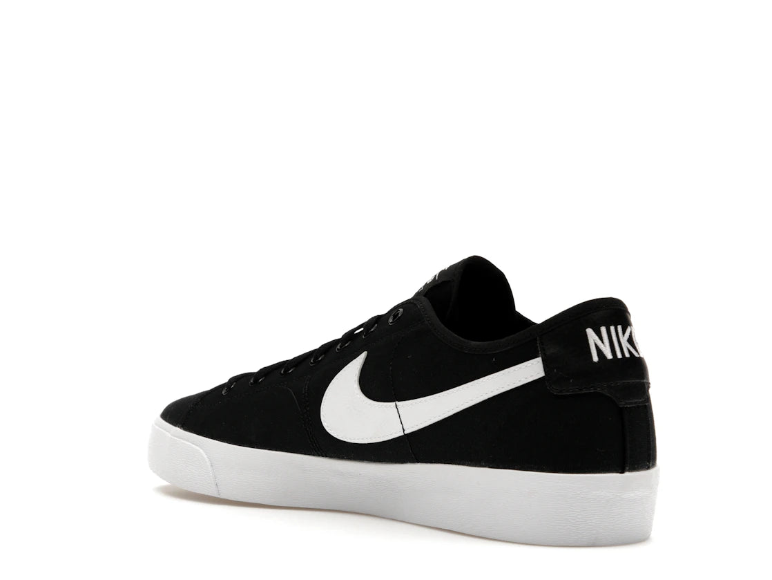 Nike SB Blazer Court Black White - vue secondaire B