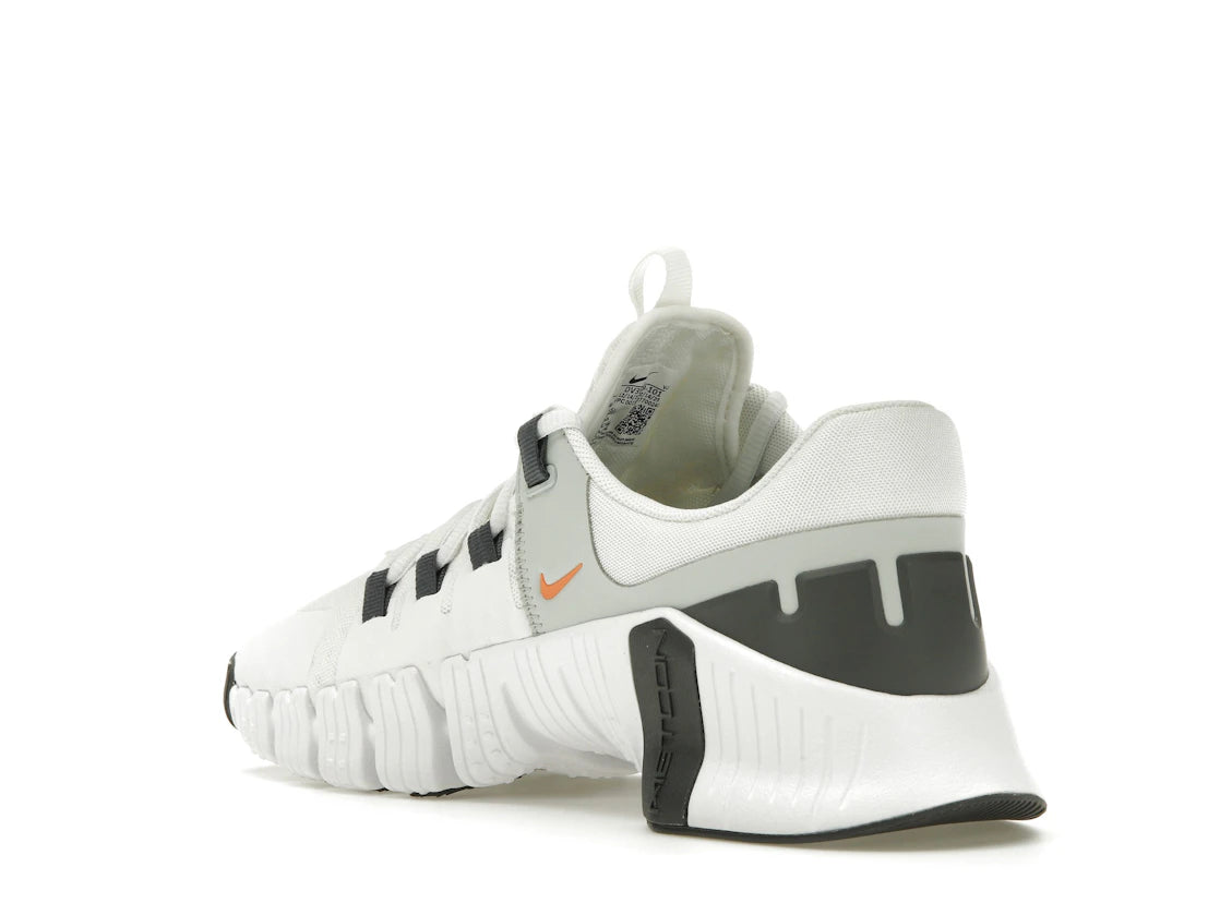 Nike Free Metcon 5 White Bright Mandarin - vue secondaire B