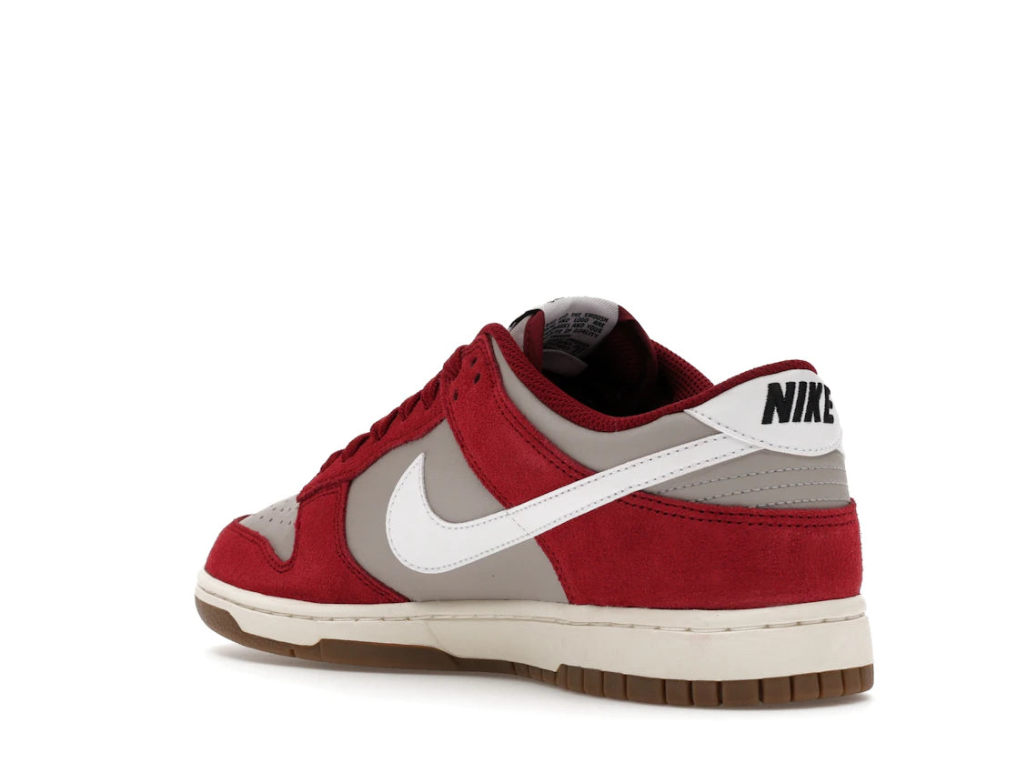 Nike Dunk Low Retro SE College Grey Team Red - vue secondaire B