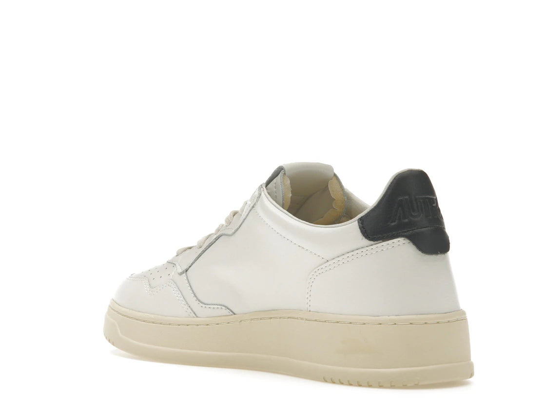 Autry Medalist Leather Low White Dark Blue - vue secondaire B
