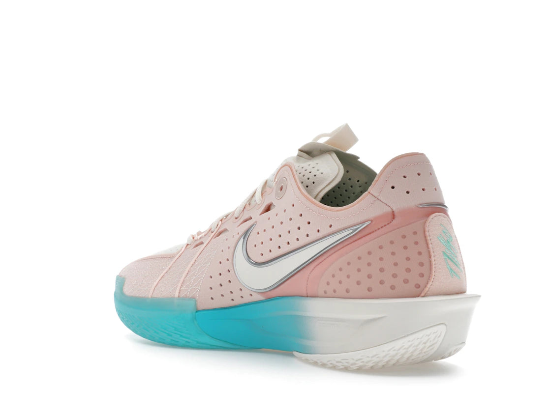 Nike Air Zoom GT Cut 3 Washed Coral Dusty Cactus Metallic Silver Chalk - vue secondaire B