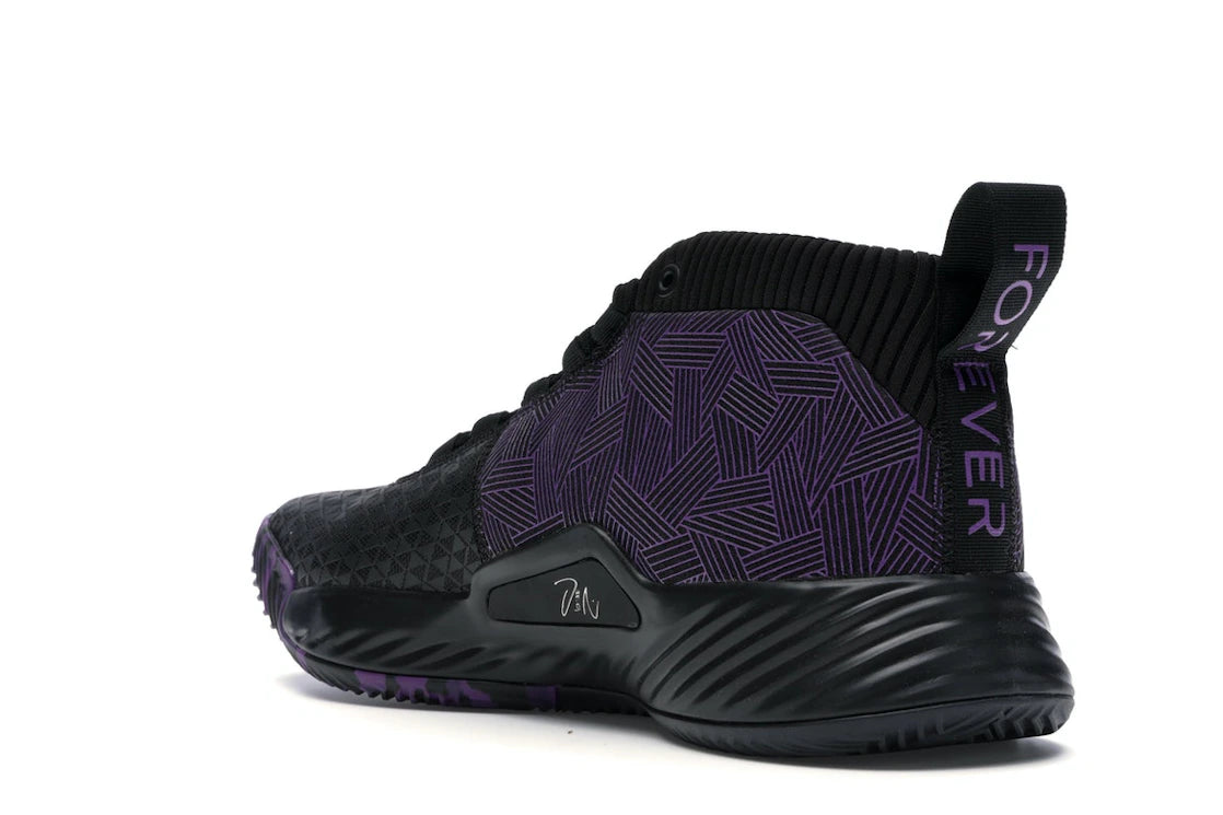 adidas Dame 5 Marvel Black Panther - vue secondaire B
