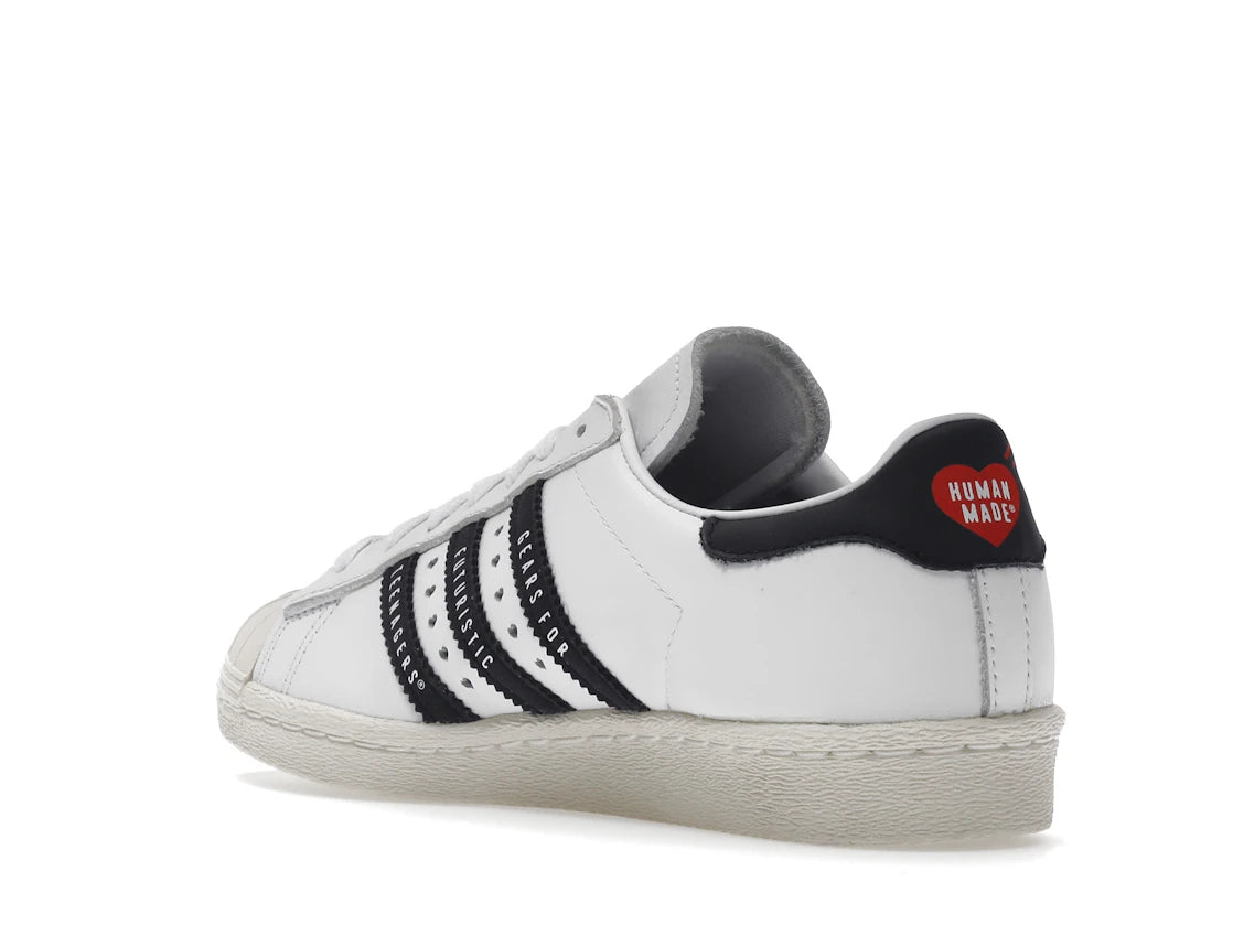 adidas Superstar Human Made White Black - vue secondaire B