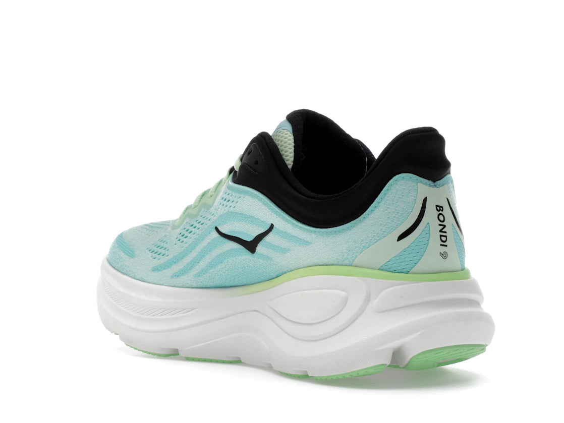 Hoka One One Bondi 9 Luna Moth Blue Spark - vue secondaire B