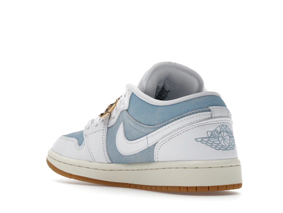 Jordan 1 Low SE Denim Worn Blue (Women's) - vue secondaire B
