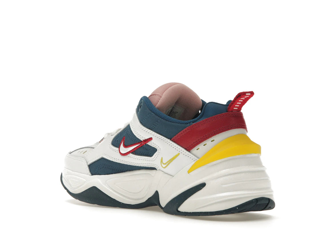 Nike M2K Tekno Blue Force Summit White Chrome Yellow (Women's) - vue secondaire B