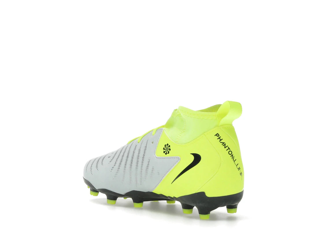 Nike Jr. Phantom Luna 2 Academy MG Metallic Silver Volt Black (GS) - vue secondaire B