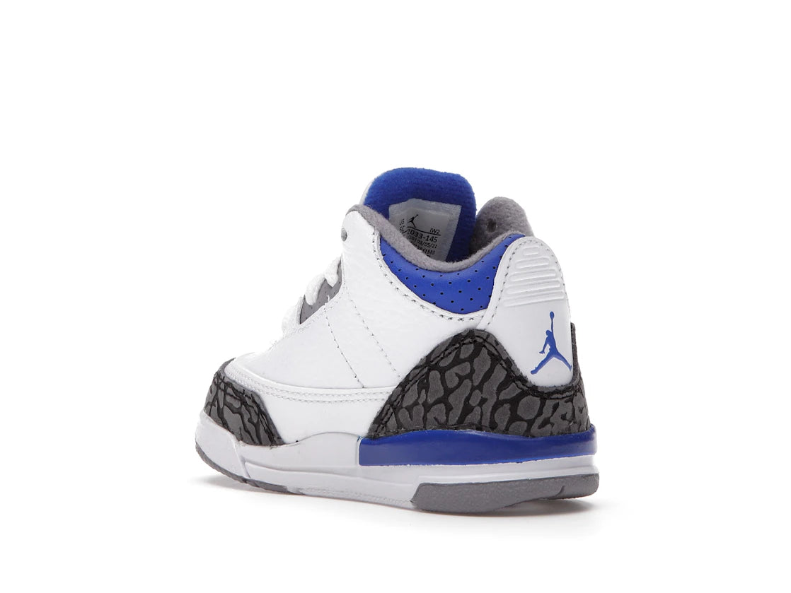 Jordan 3 Retro Racer Blue (TD) - vue secondaire B