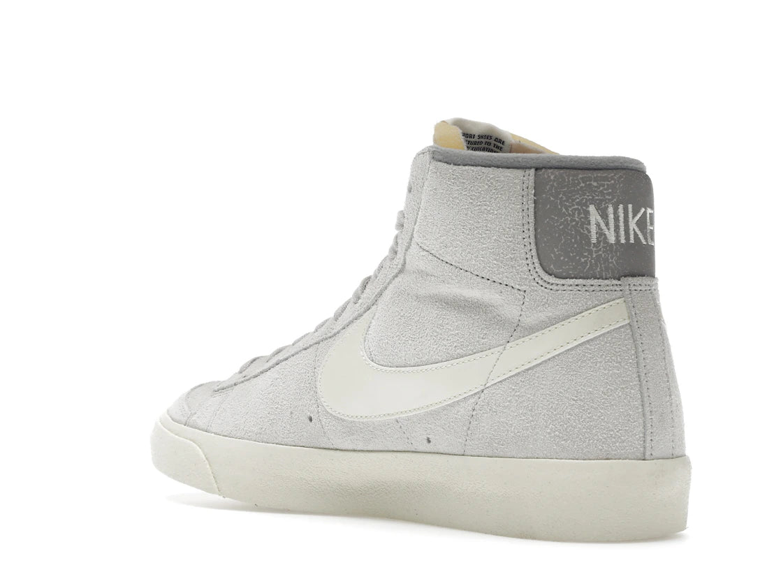 Nike Blazer Mid 77 Premium Vintage Medium Grey - vue secondaire B