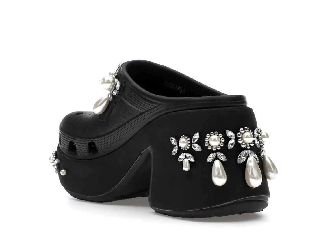 Crocs Siren Clog Simone Rocha Spiked Black - vue secondaire B