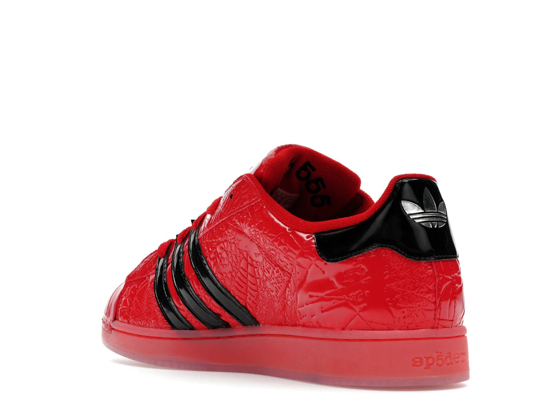 adidas Superstar Sp5der Rot Schwarz - vue secondaire B