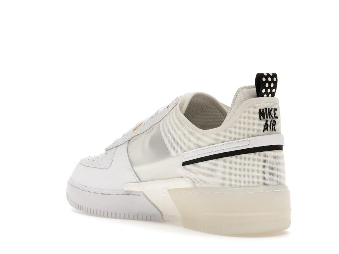 Nike Air Force 1 React 40th Anniversary Sail Gold (2022) - vue secondaire B