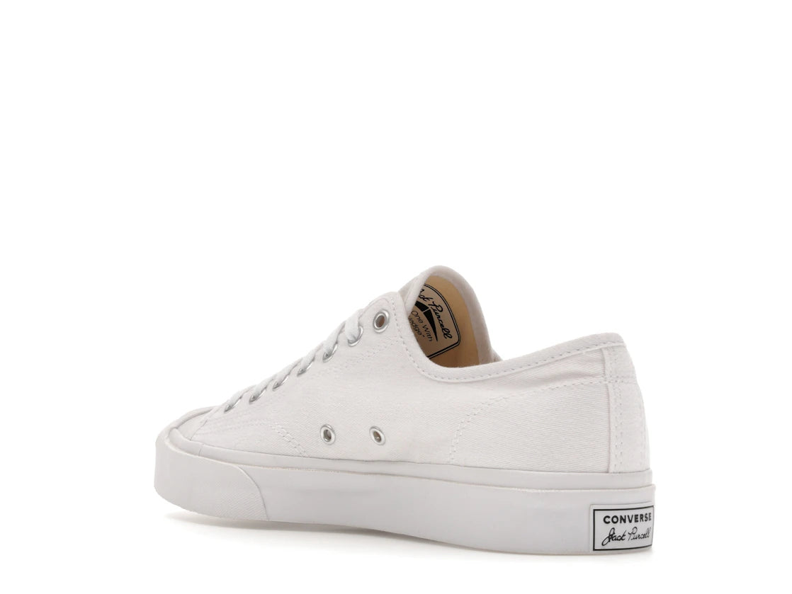 Converse Jack Purcell Canvas Low White - vue secondaire B
