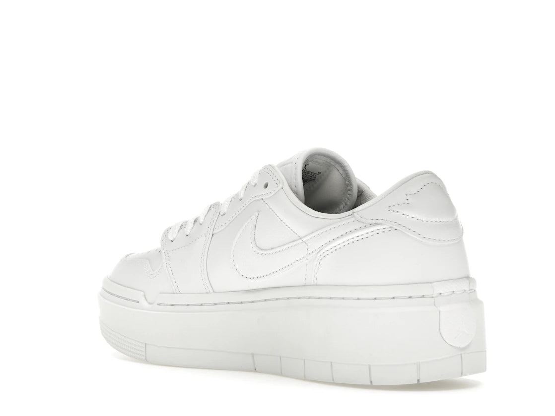 Jordan 1 Elevate Low Triple White (Women's) - vue secondaire B