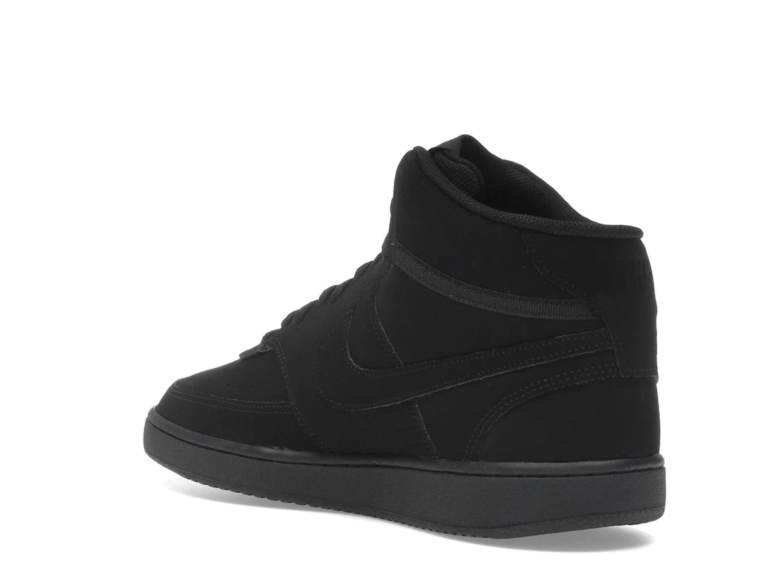 Nike Court Vision Mid Black - vue secondaire B