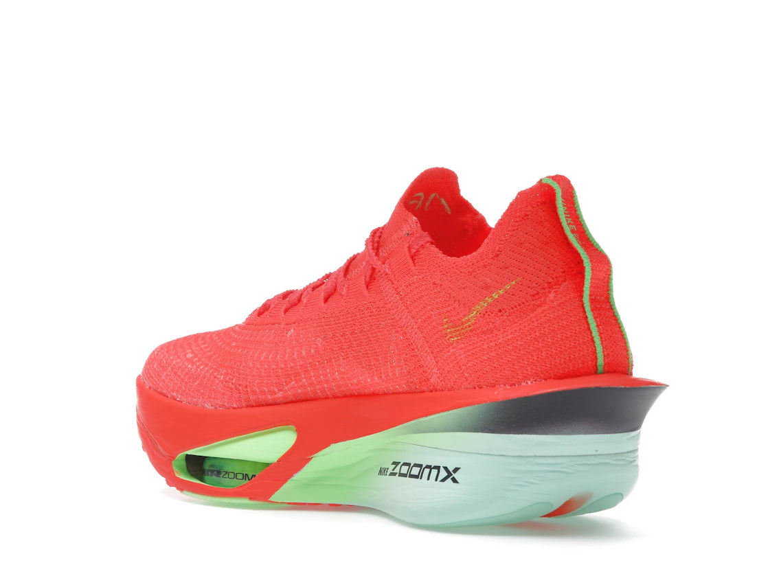 Nike Air Zoom Alphafly Next% 3 Bright Crimson Lime Blast Mint Foam Cave Purple - vue secondaire B