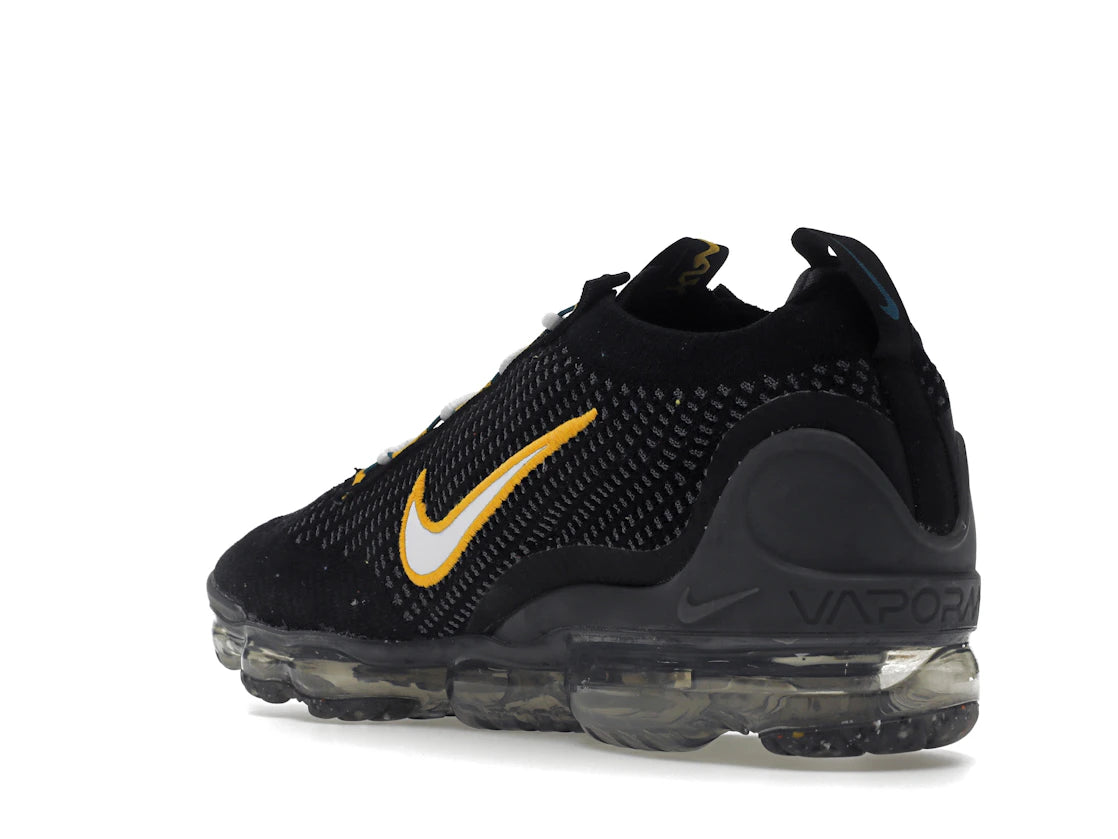 Nike Air VaporMax 2021 FK Black University Gold - vue secondaire B