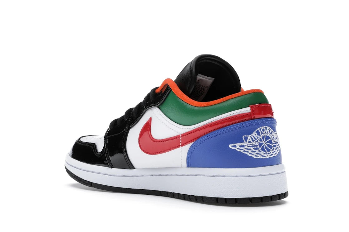 Jordan 1 Low Multi-Color Black Toe (Women's) - vue secondaire B