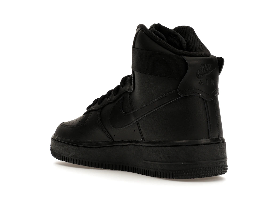 Nike Air Force 1 High 07 Triple Black - vue secondaire B