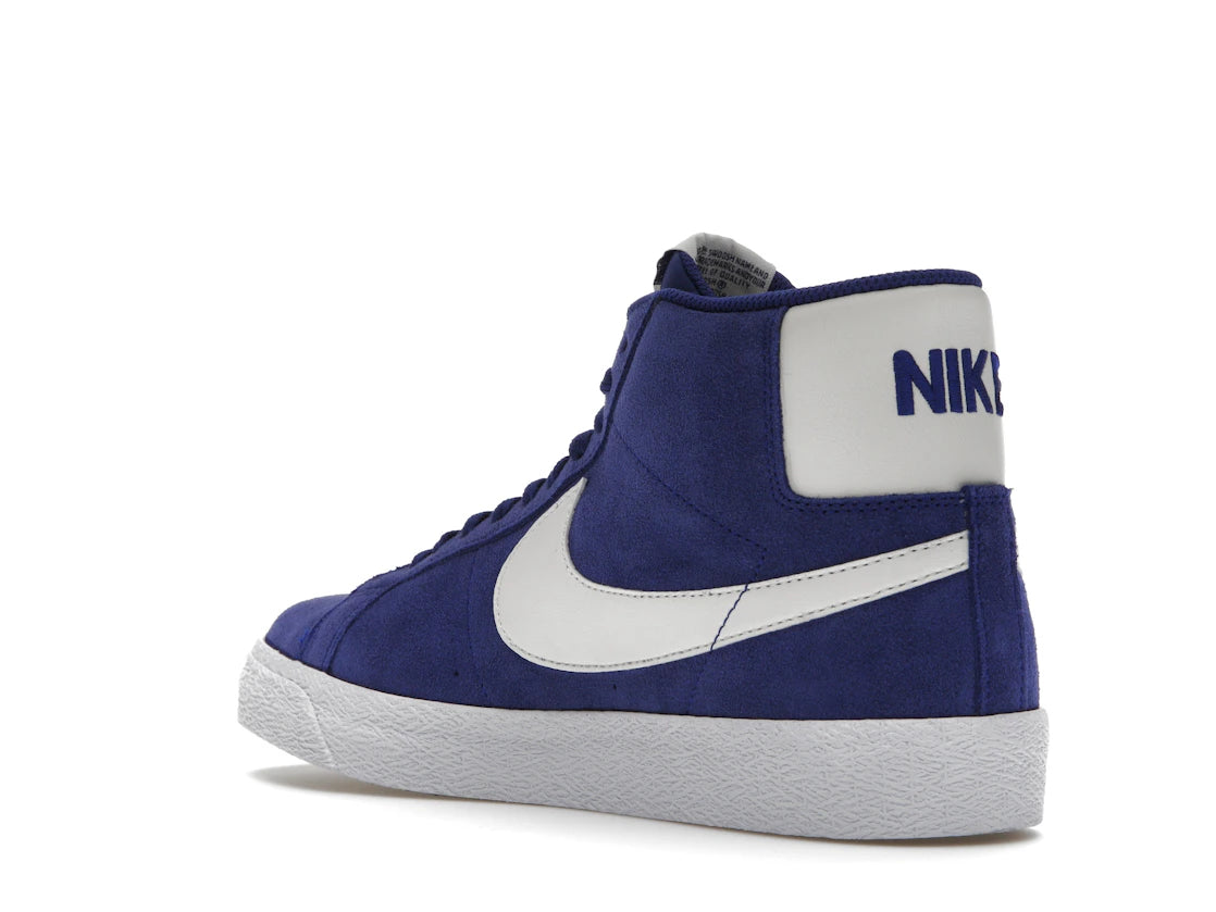 Nike SB Blazer Mid Royal Blue White - vue secondaire B