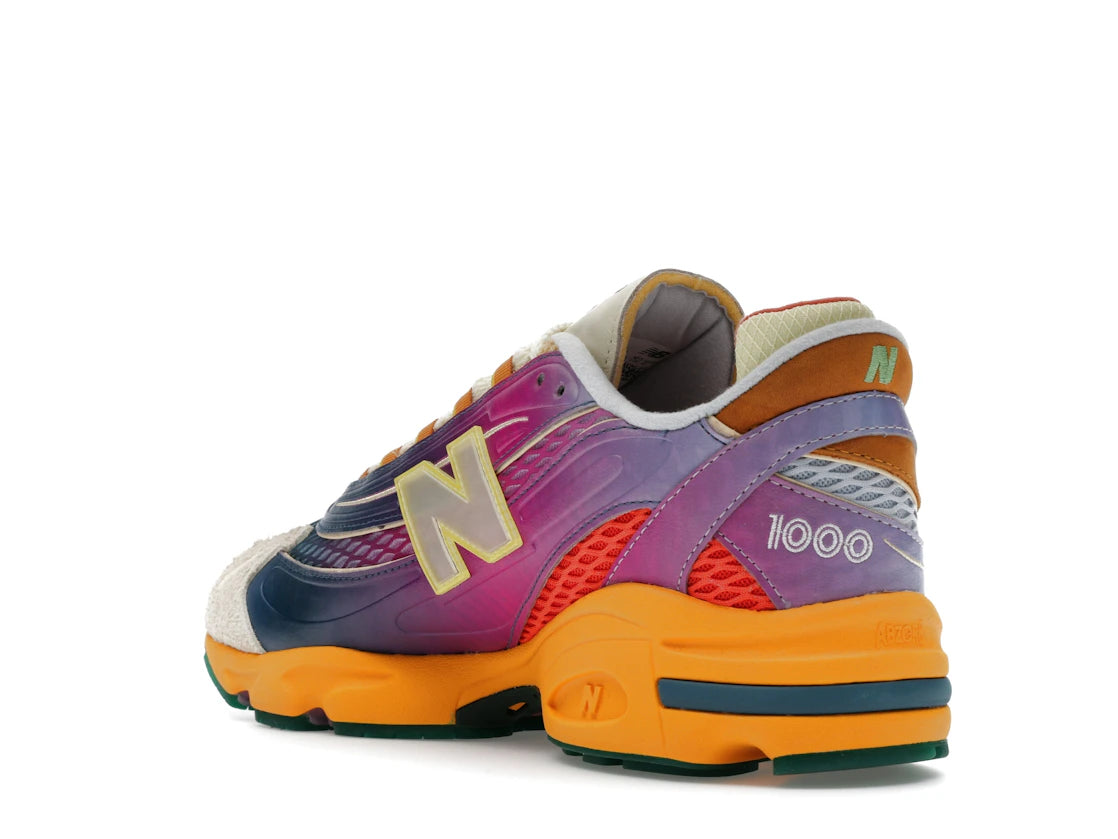 New Balance 1000 Salehe Bembury Fog Be The Cloud Berry - vue secondaire B