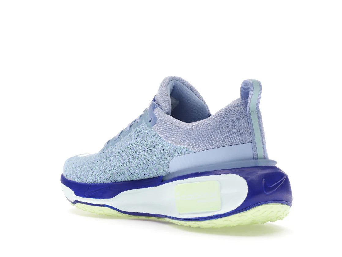 Nike Invincible Run 3 Aluminum Racer Blue Barely Volt Glacier Blue - vue secondaire B
