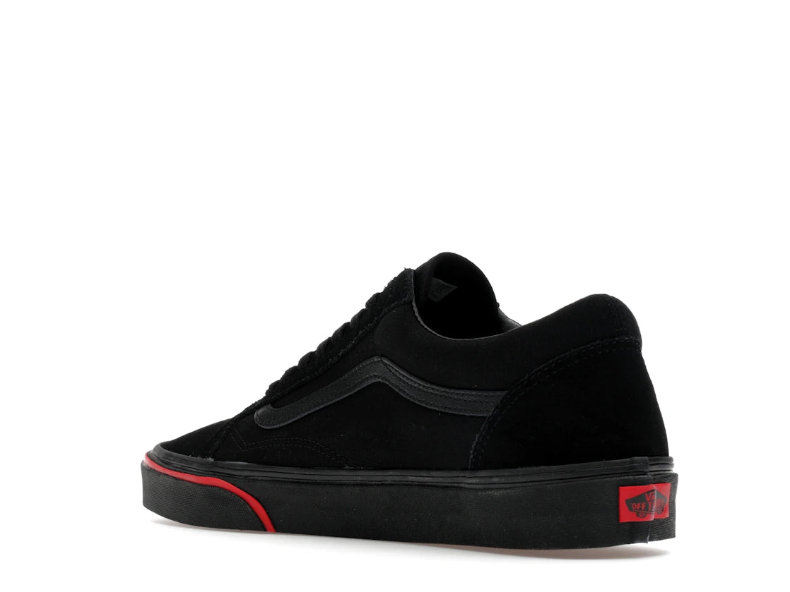 Vans Old Skool Black Flame Wall - vue secondaire B