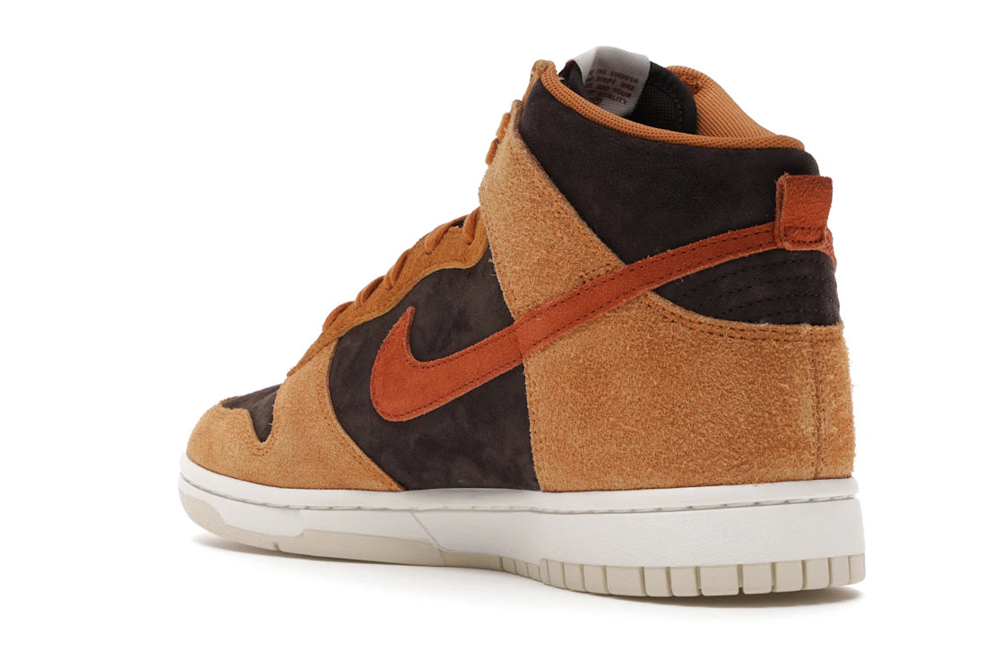 Nike Dunk High PRM Dark Russet - vue secondaire B
