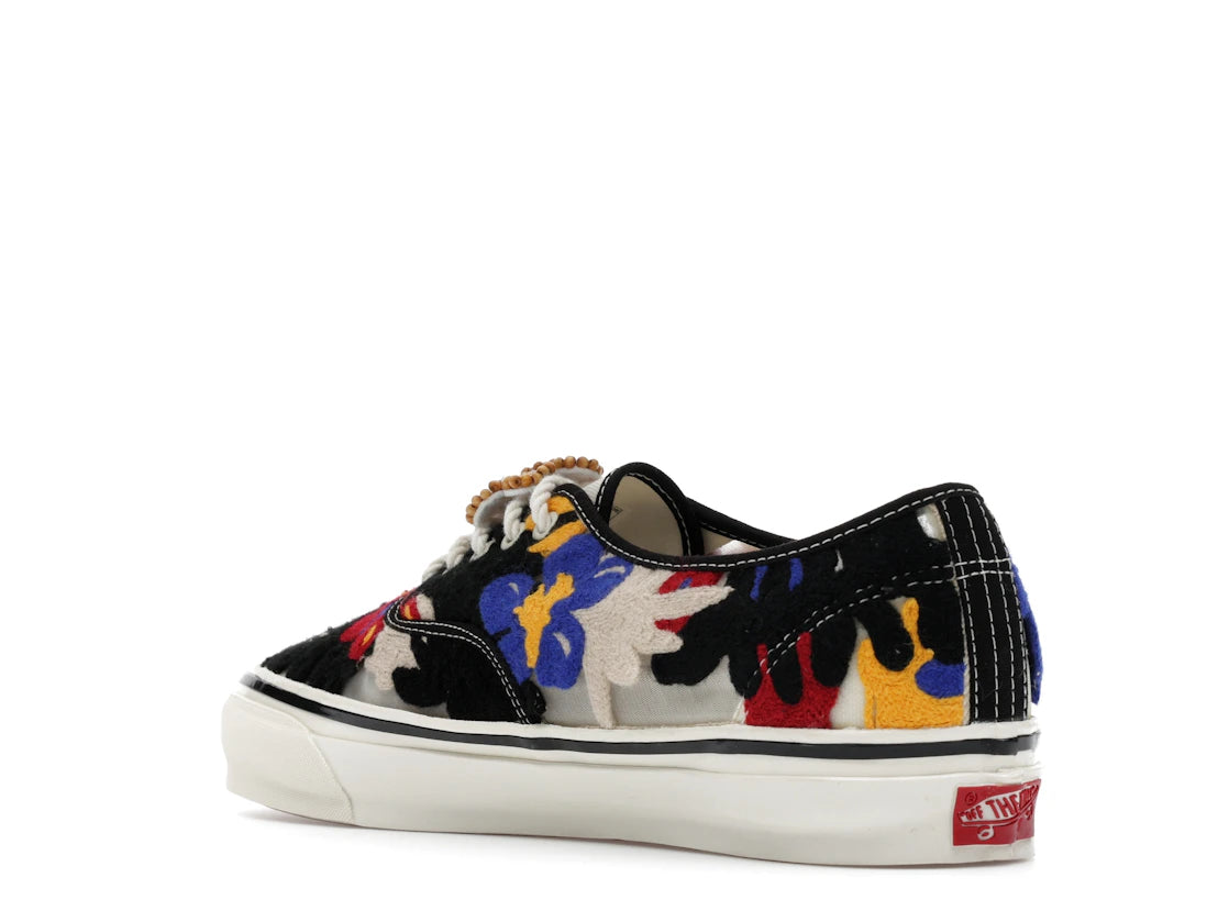 Vans Premium Authentic Needlework White Red Blue - vue secondaire B