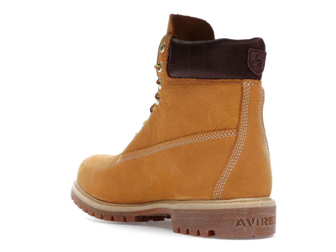 Timberland 6" Premium Waterproof Boot Avirex Wheat - vue secondaire B