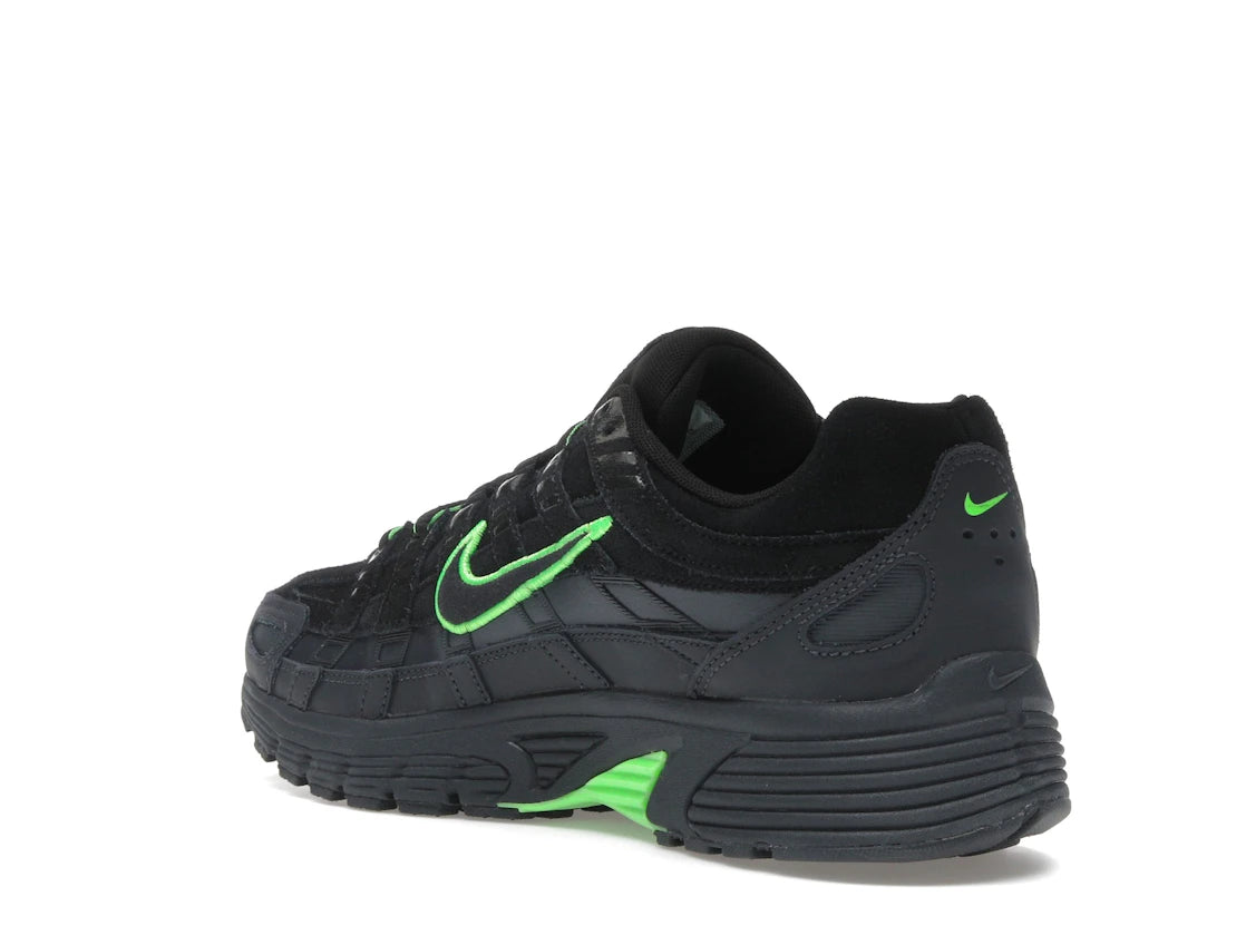 Nike P-6000 PRM Black Green Strike - vue secondaire B