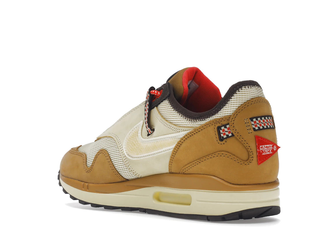 Nike Air Max 1 Travis Scott Cactus Jack Wheat Lemon Drop - vue secondaire B