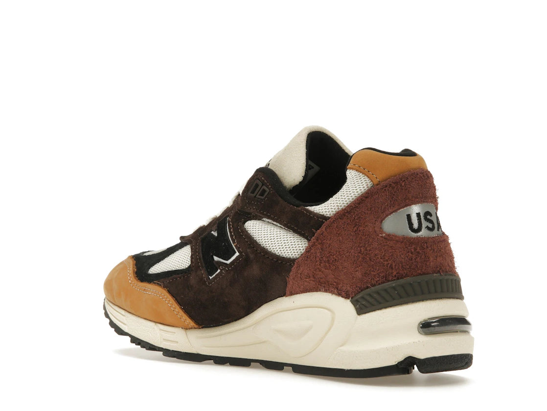 New Balance 990v2 MiUSA Season 2 Brown - vue secondaire B