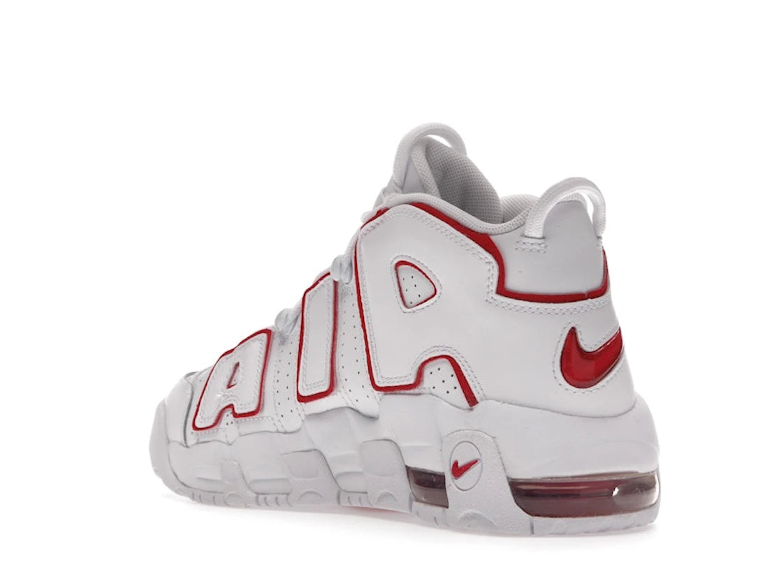 Nike Air More Uptempo White Varsity Red Outline (GS) - vue secondaire B