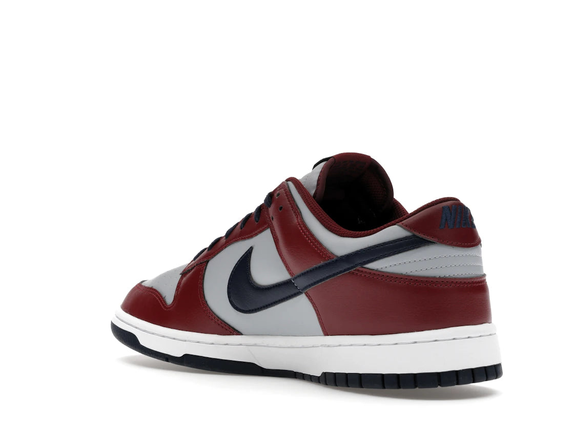 Nike Dunk Low Retro Wolf Grey Obsidian Dark Team Red - vue secondaire B