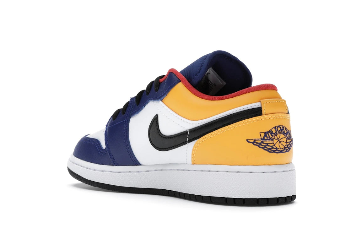 Jordan 1 Low Royal Yellow (GS) - vue secondaire B