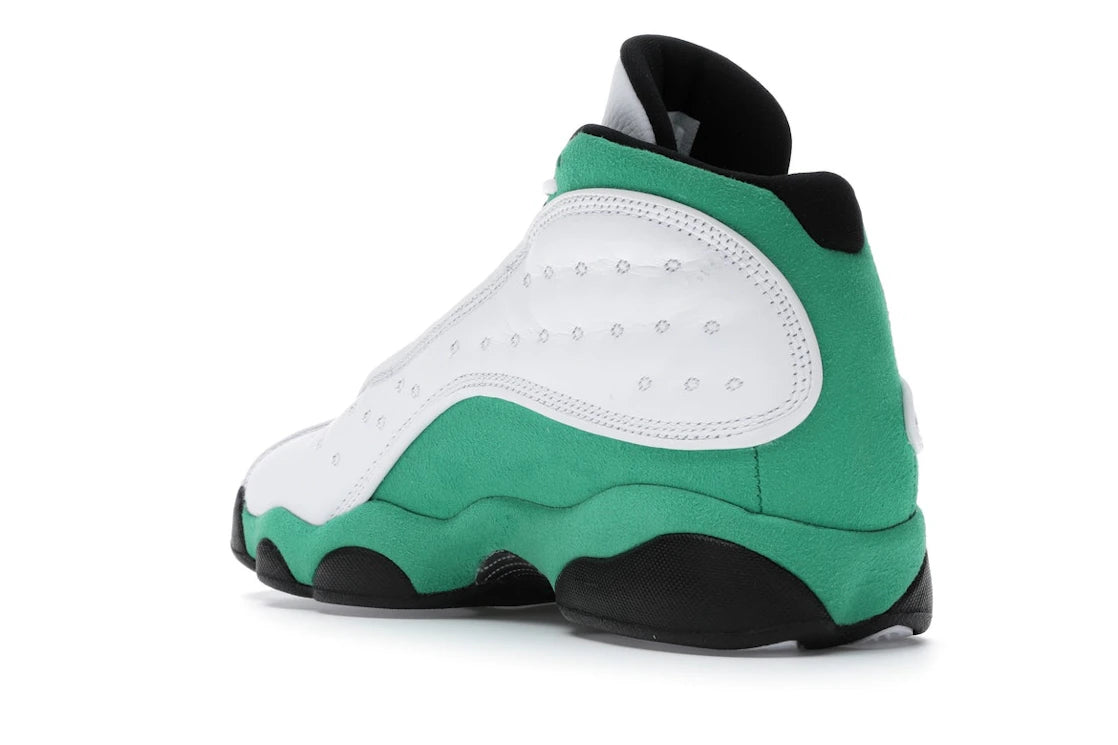 Jordan 13 Retro White Lucky Green (GS) - vue secondaire B