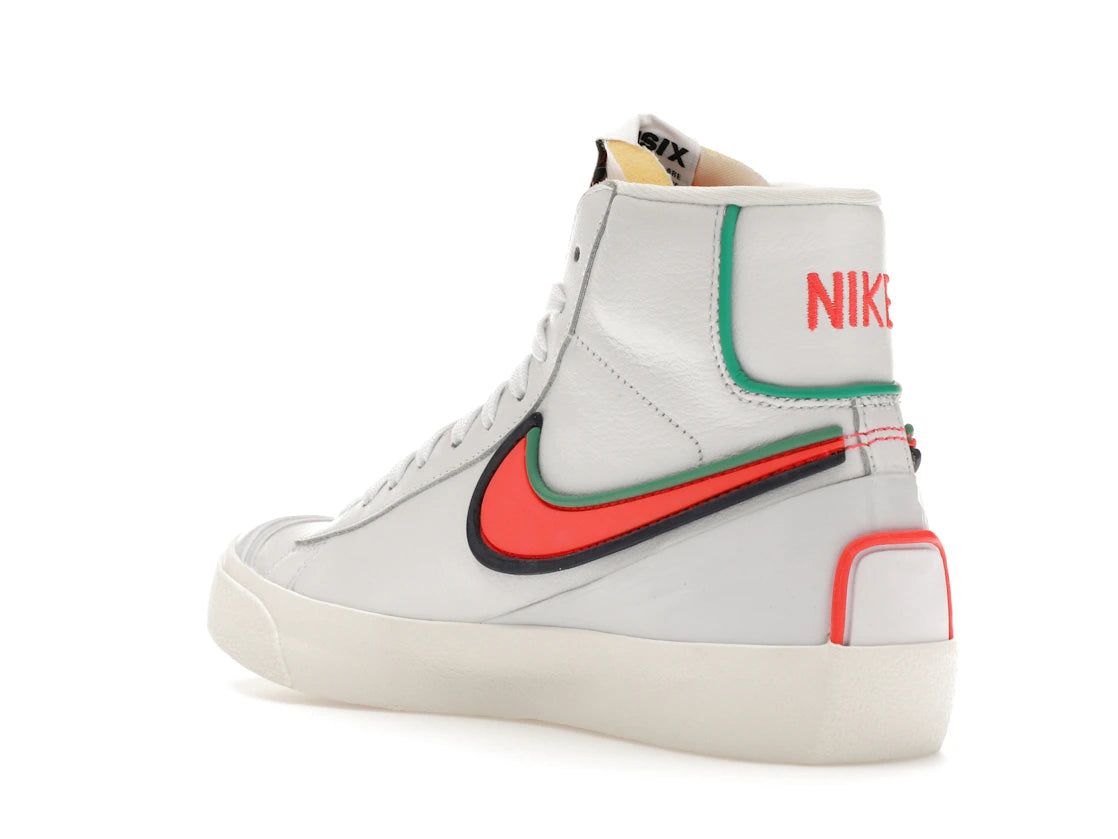 Nike Blazer Mid 77 Infinite White Crimson (Women's) - vue secondaire B