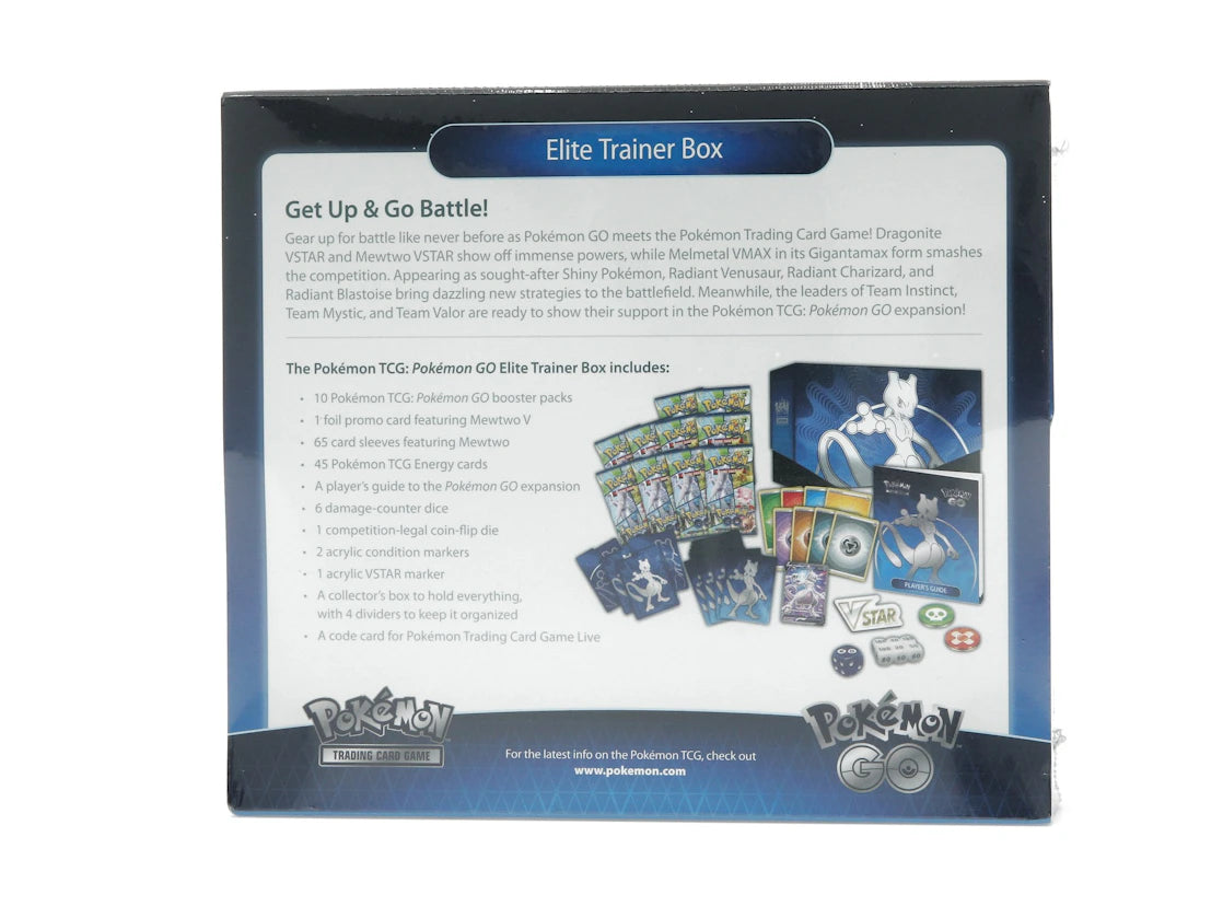 Pokémon TCG Pokémon GO Elite Trainer Box - vue secondaire B
