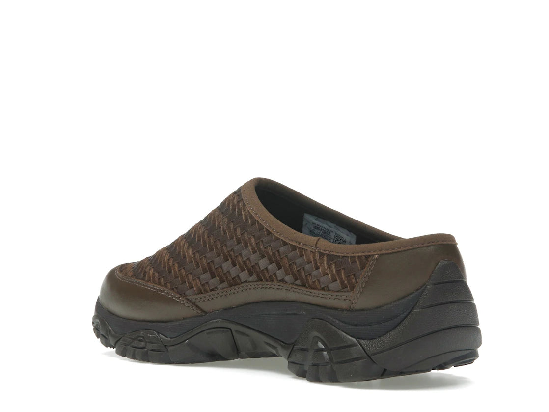 Merrell Moab 2 Slide Leather Woven 1TRL Mole - vue secondaire B