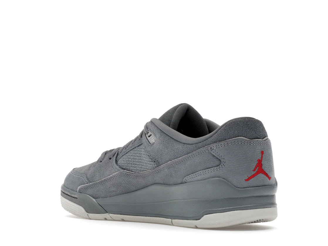 Jordan Flight Court Cool Grey Varsity Red - vue secondaire B