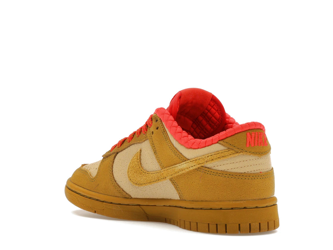 Nike Dunk Low Bronzine Sesame Picante Red (Women's) - vue secondaire B