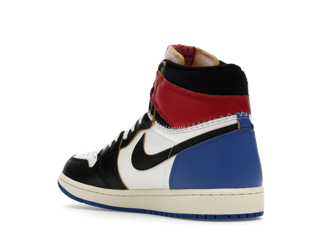 Jordan 1 Retro High OG SP Fragment x Union LA Varsity Red Sport Royal - vue secondaire B