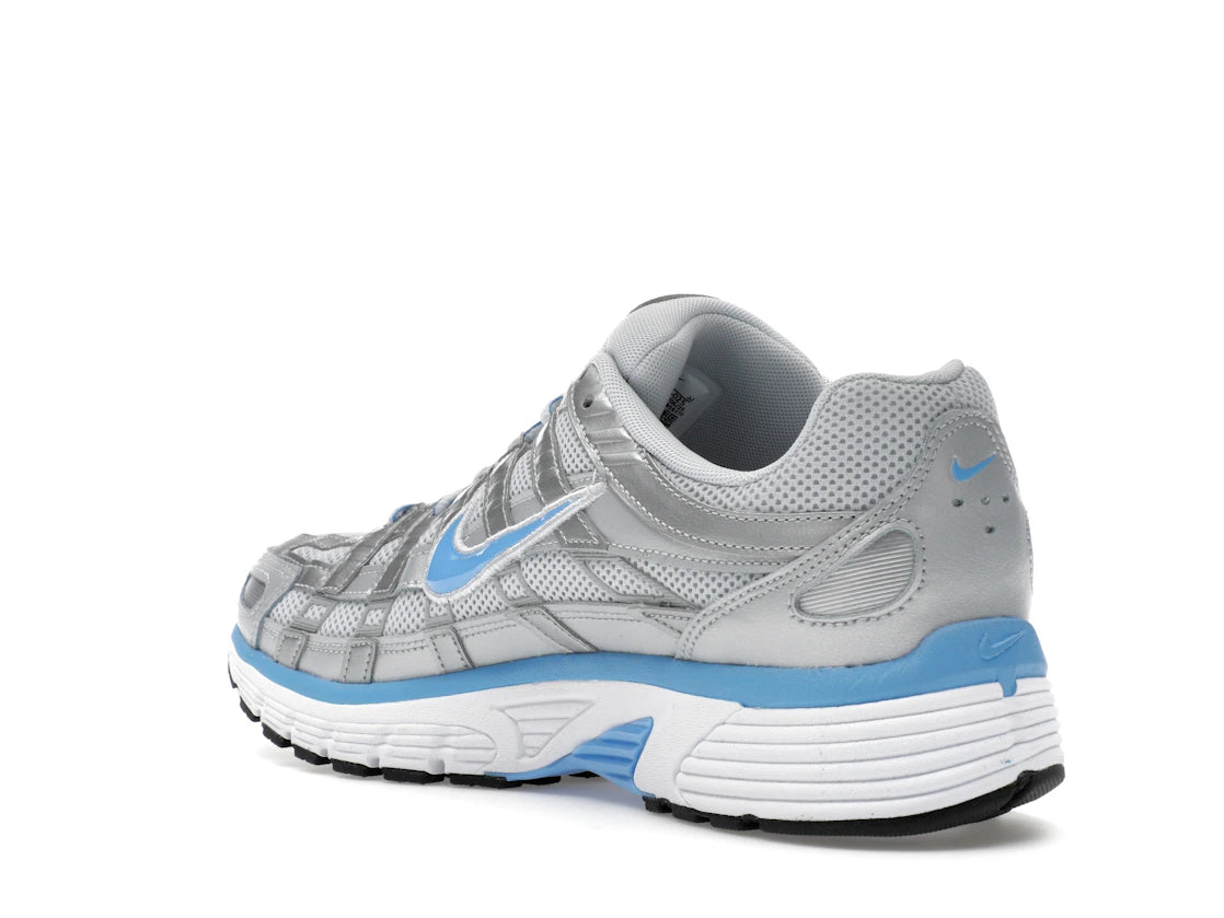 Nike P-6000 Metallic Platinum Pure Platinum Metallic Silver University Blue - vue secondaire B