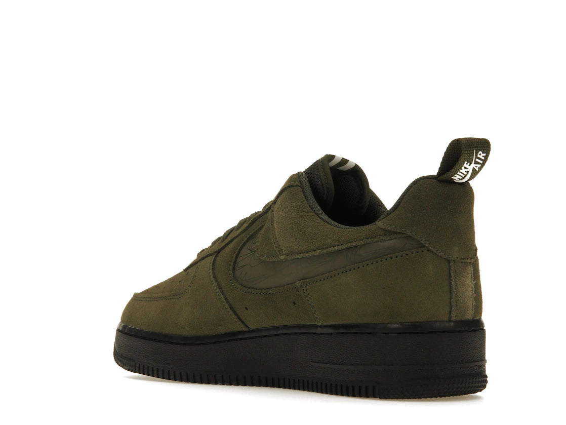 Nike Air Force 1 Low '07 LV8 SE Cargo Khaki White Black - vue secondaire B