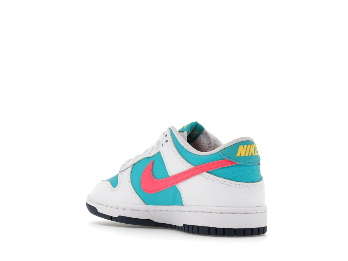 Nike Dunk Low Dusty Cactus Thunder Blue (GS) - vue secondaire B