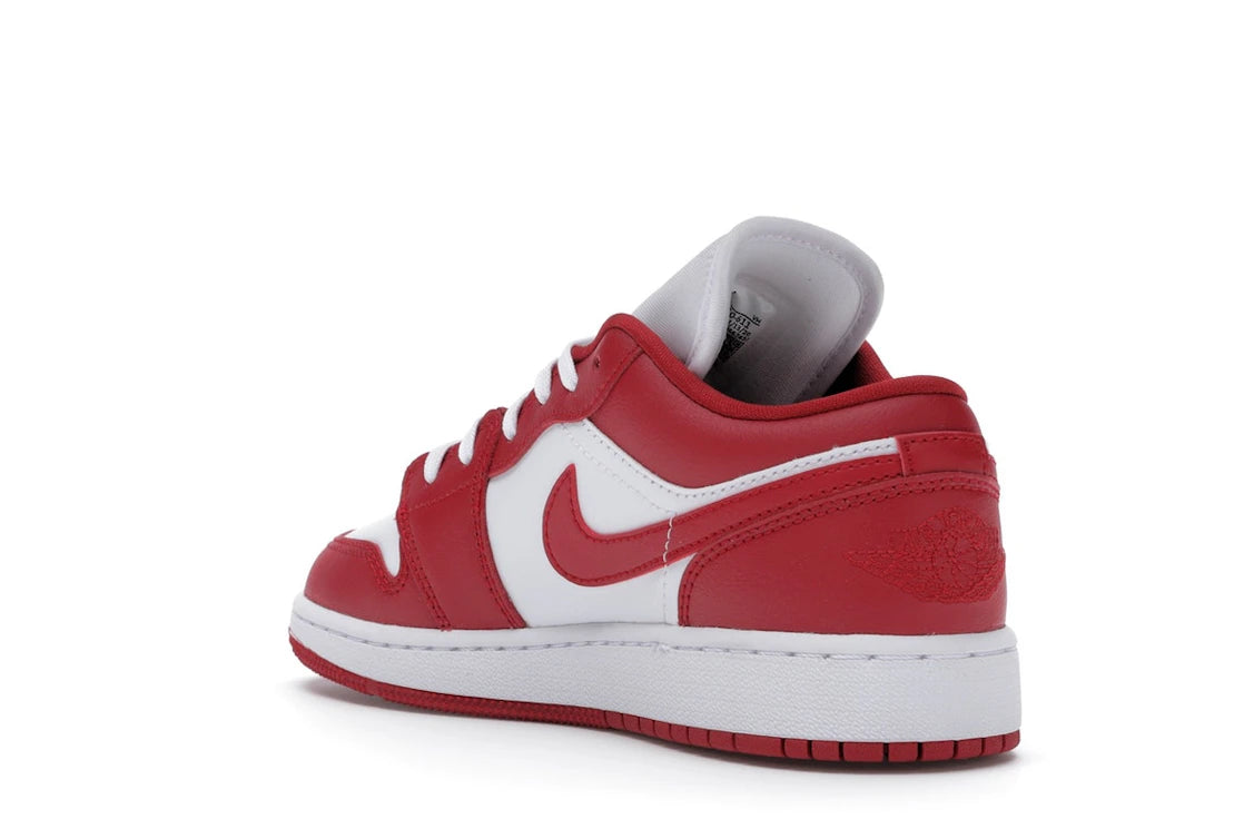 Jordan 1 Low Gym Red White (GS) - vue secondaire B