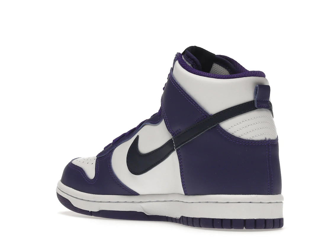 Nike Dunk High Electro Purple Midnight Navy (GS) - vue secondaire B